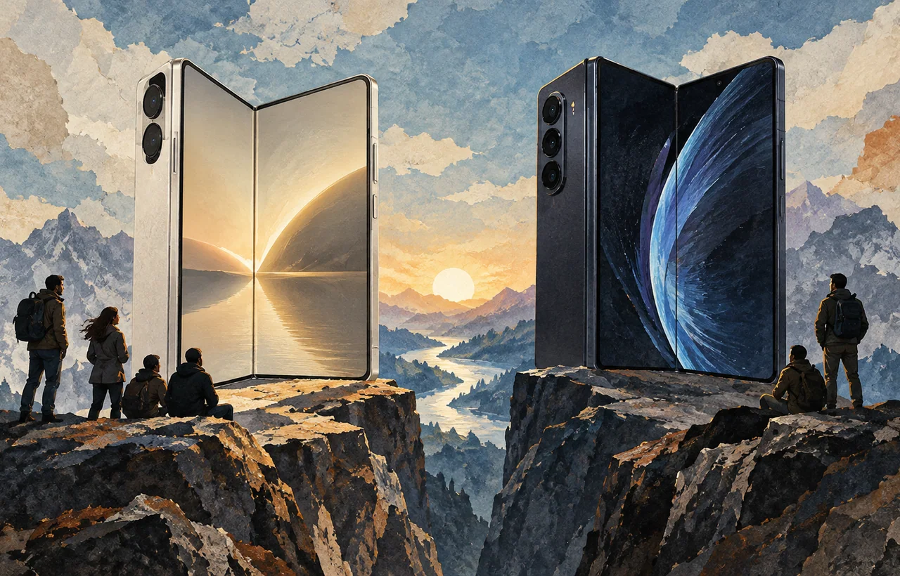 Apple iPhone Duo Launches at $1,999 as Samsung Defends Foldable Phone Lead