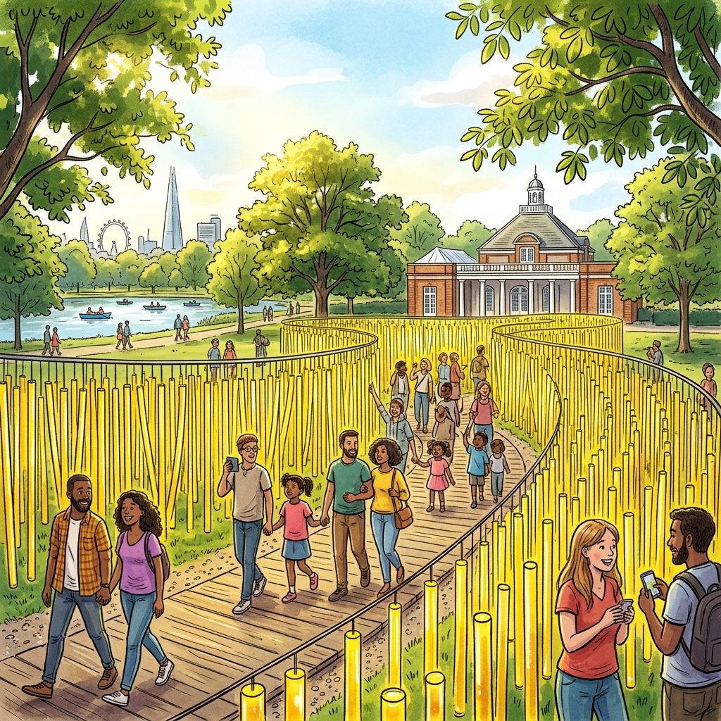 Art in the Park 2026: Jesús Rafael Soto's Immersive Sculpture Arrives at Serpentine