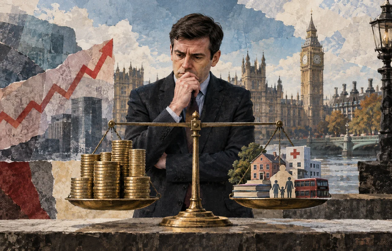 NIESR Says UK PM Andy Burnham Must Raise Taxes or Cut Spending Instead of Borrowing More