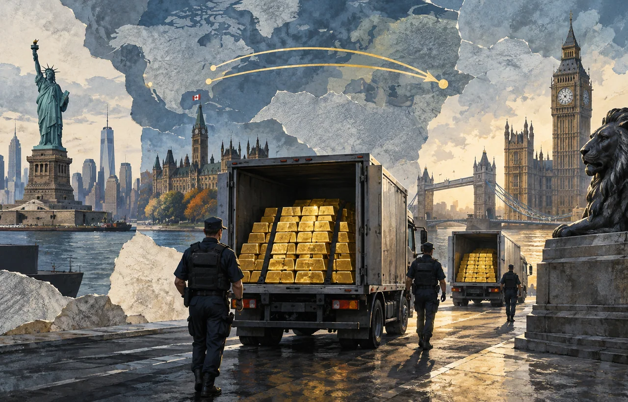 Netherlands Moves 86 Tonnes of Gold to London Amid Rising Geopolitical Risks