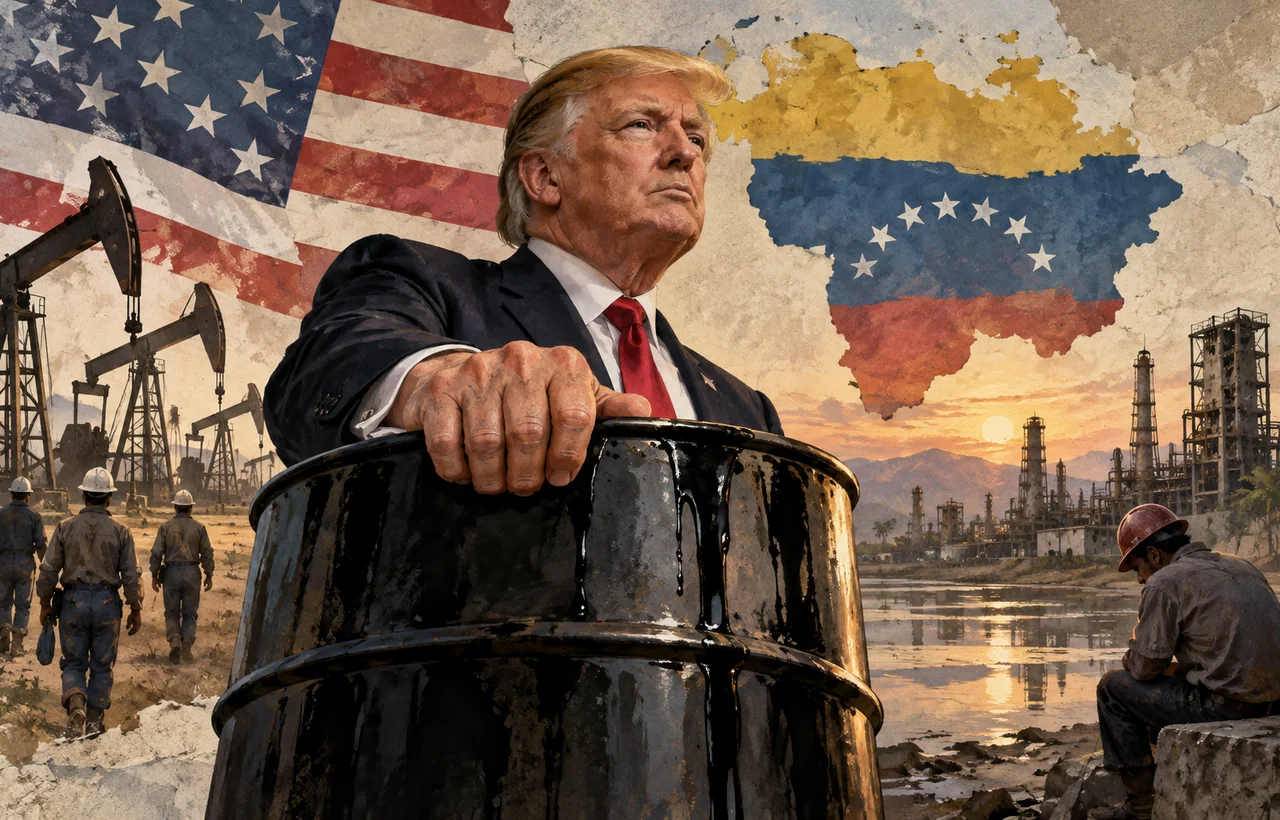 Trump Announces Deal Giving US Control of 65 Billion Barrels of Venezuelan Oil